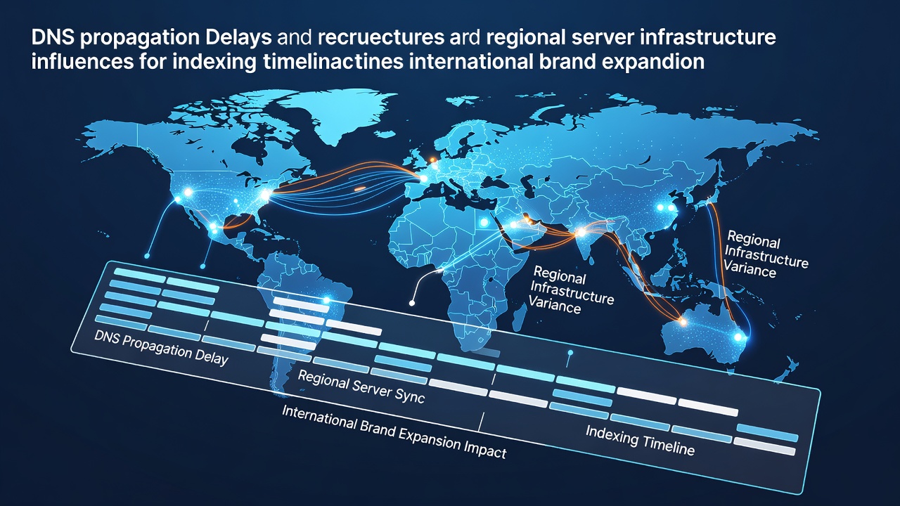 Exploring DNS Propagation Delays and Regional Server Infrastructure Effects on International Brand Indexing Timelines
